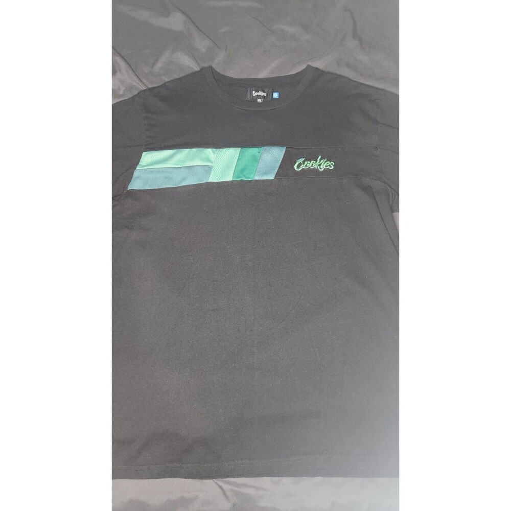 Cookies Men's Stitched/mesh Design T-SHIRT XXL Black
